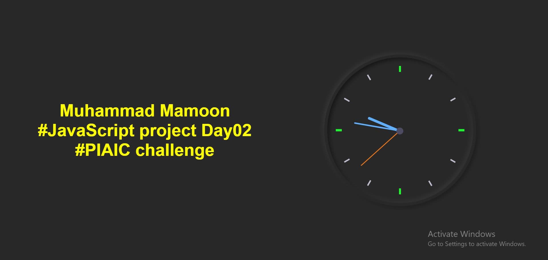 Wall Clock App